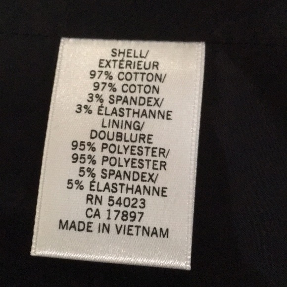 Banana Republic Black Blazer. Size 6 - Picture 6 of 6